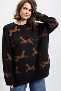 Hasani Cheetah Sweater