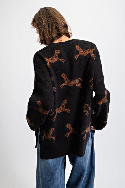 Hasani Cheetah Sweater