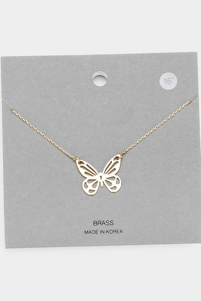 Yara Butterfly Necklace