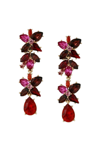 Lola Earring - Red