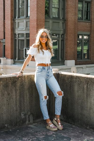 Starry Night Mom Jeans