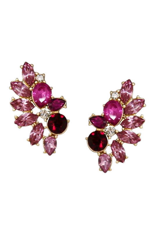 Leila Earring - Fuchsia