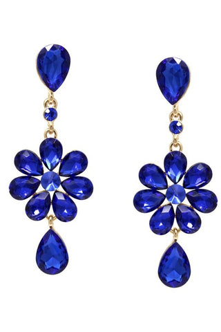 Margot Earring - Sapphire