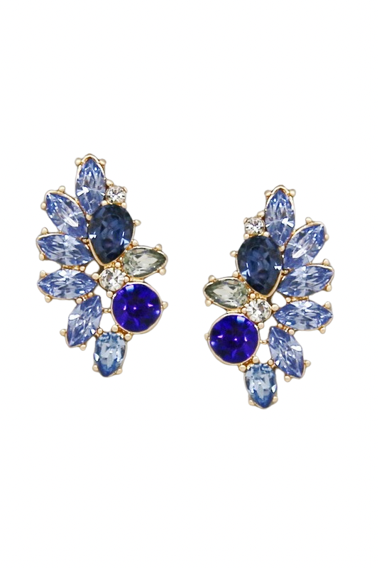 Leila Earring - Sapphire