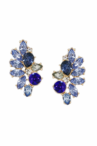 Leila Earring - Sapphire