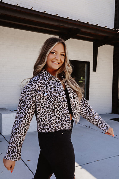 Addison Leopard Jacket